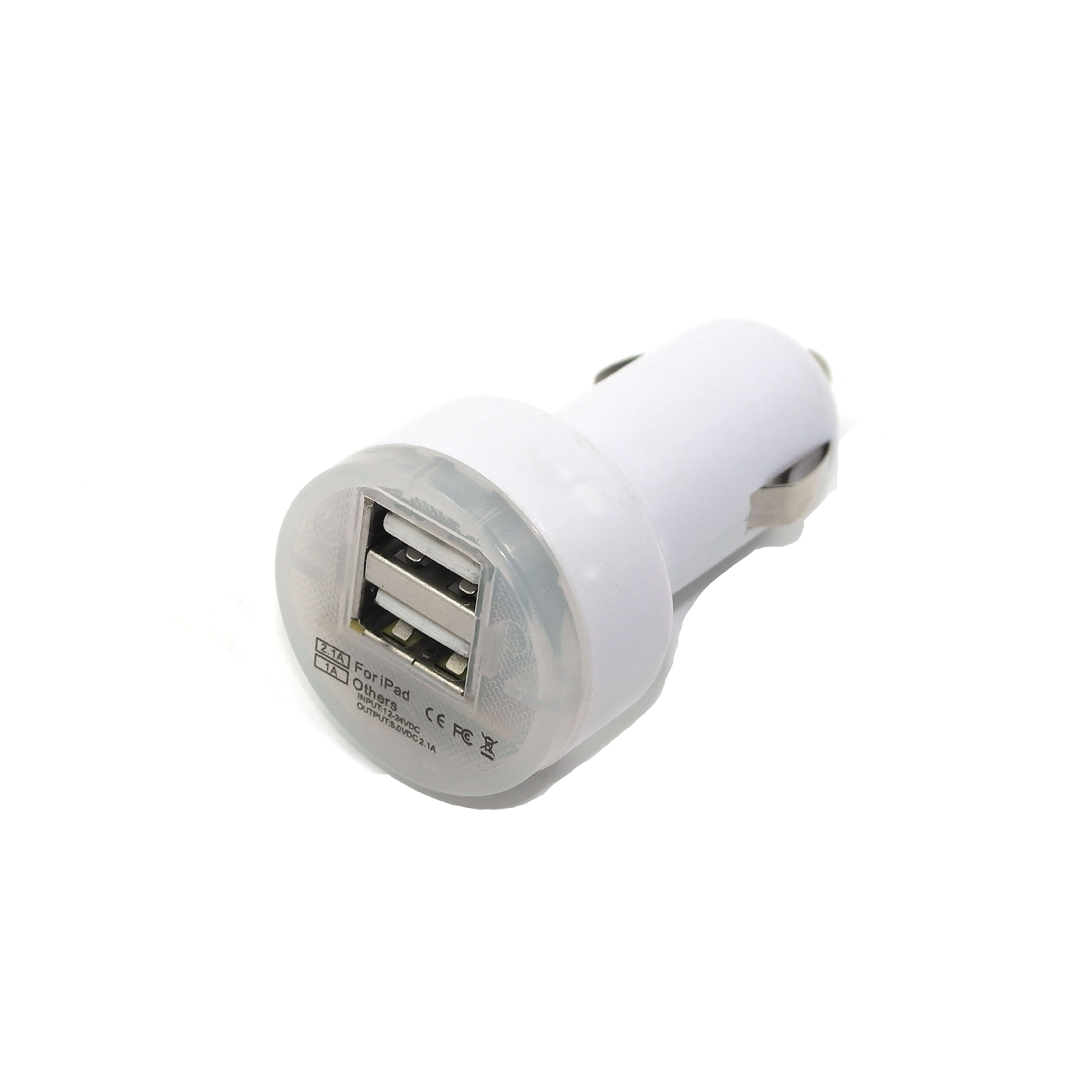 KRE-0503100C,5V 3.1A USB Car Charger, Dual USB In-car charger